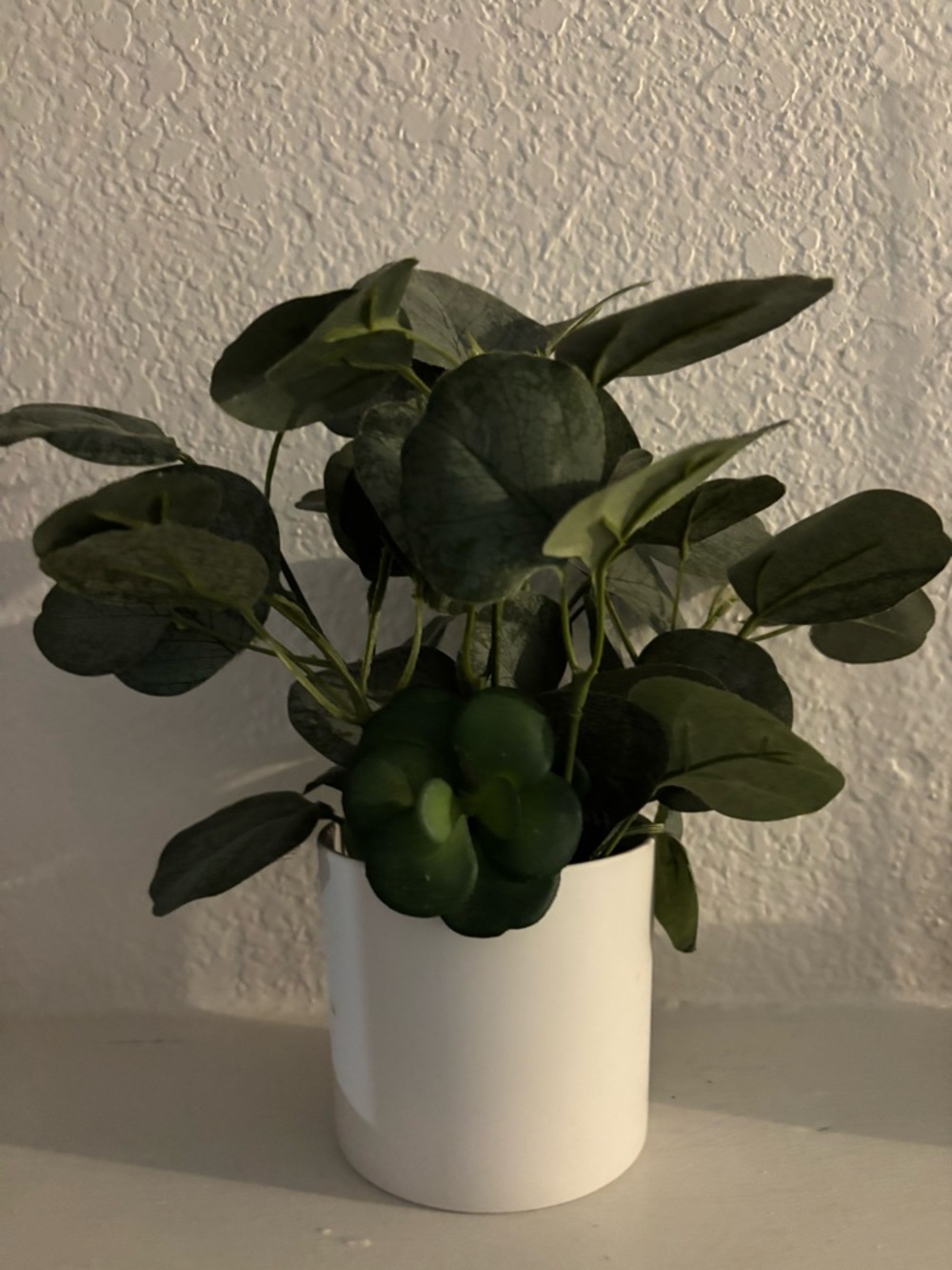Artificial Eucalyptus Potted Plant in Dark Green - Home Accents